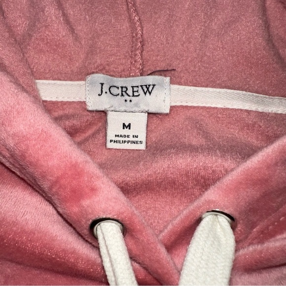 J. Crew Factory hoodie sweatshirt size medium pink - Picture 2 of 6